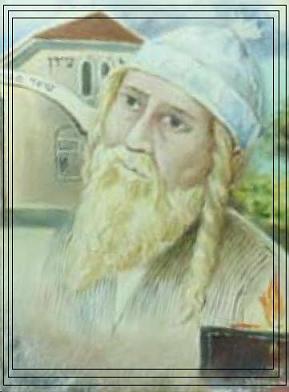 A traditional illustration representing Rabbi Nachman of Breslov